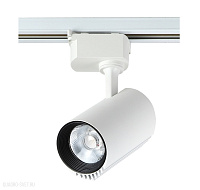 Светодиодный однофазный трековый светильник Crystal Lux CLT 0.31 007 10W WH