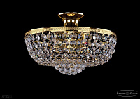 Хрустальная потолочная люстра Bohemia IVELE Crystal 1928/35Z/G