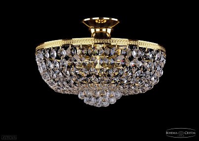 Хрустальная потолочная люстра Bohemia IVELE Crystal 1928/35Z/G