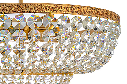 Хрустальная потолочная люстра Arti Lampadari Favola E 1.3.50.502 G