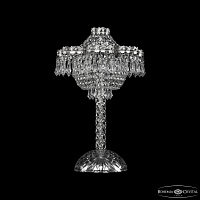 Хрустальная настольная лампа Bohemia IVELE Crystal 19301L4/27JB Ni
