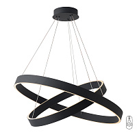 Подвесная светодиодная люстра Crystal Lux TRON SP123W LED BLACK