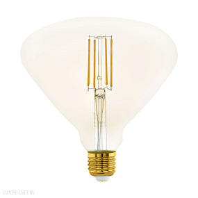 Светодиодная лампа BR150, 4W(E27), 2200K, 380lm, янтарная EGLO LM_LED_E27 11837
