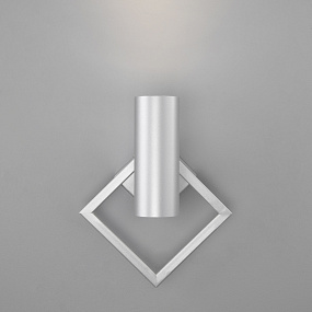 Настенный светодиодный светильник Eurosvet Turro 20091/1 LED серебро